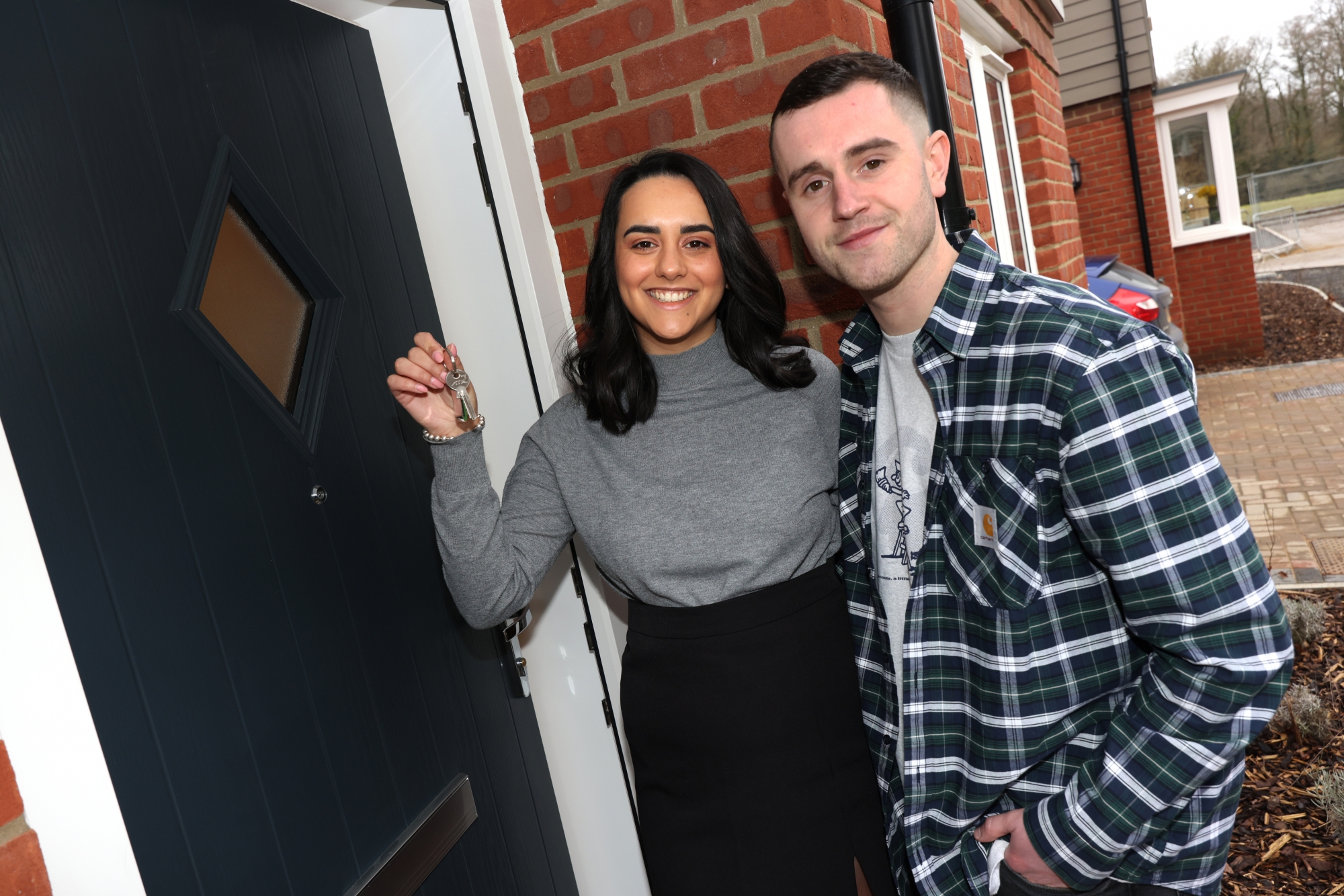 Flying the nest – Yasmin and Luke's first home together